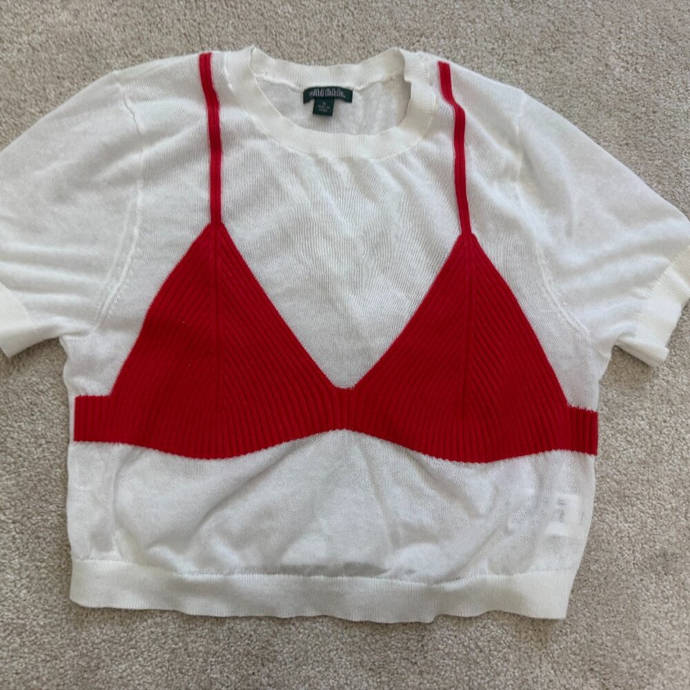 Bikini Knit Top